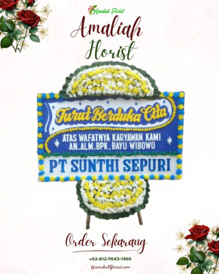 Papan Bunga Duka di Rum Balibunga