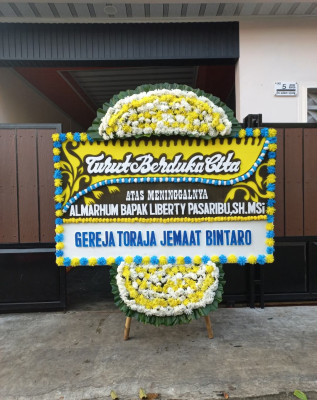 Papan Bunga Duka di Rum Balibunga
