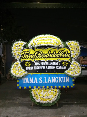 Papan Bunga Duka di Rum Balibunga